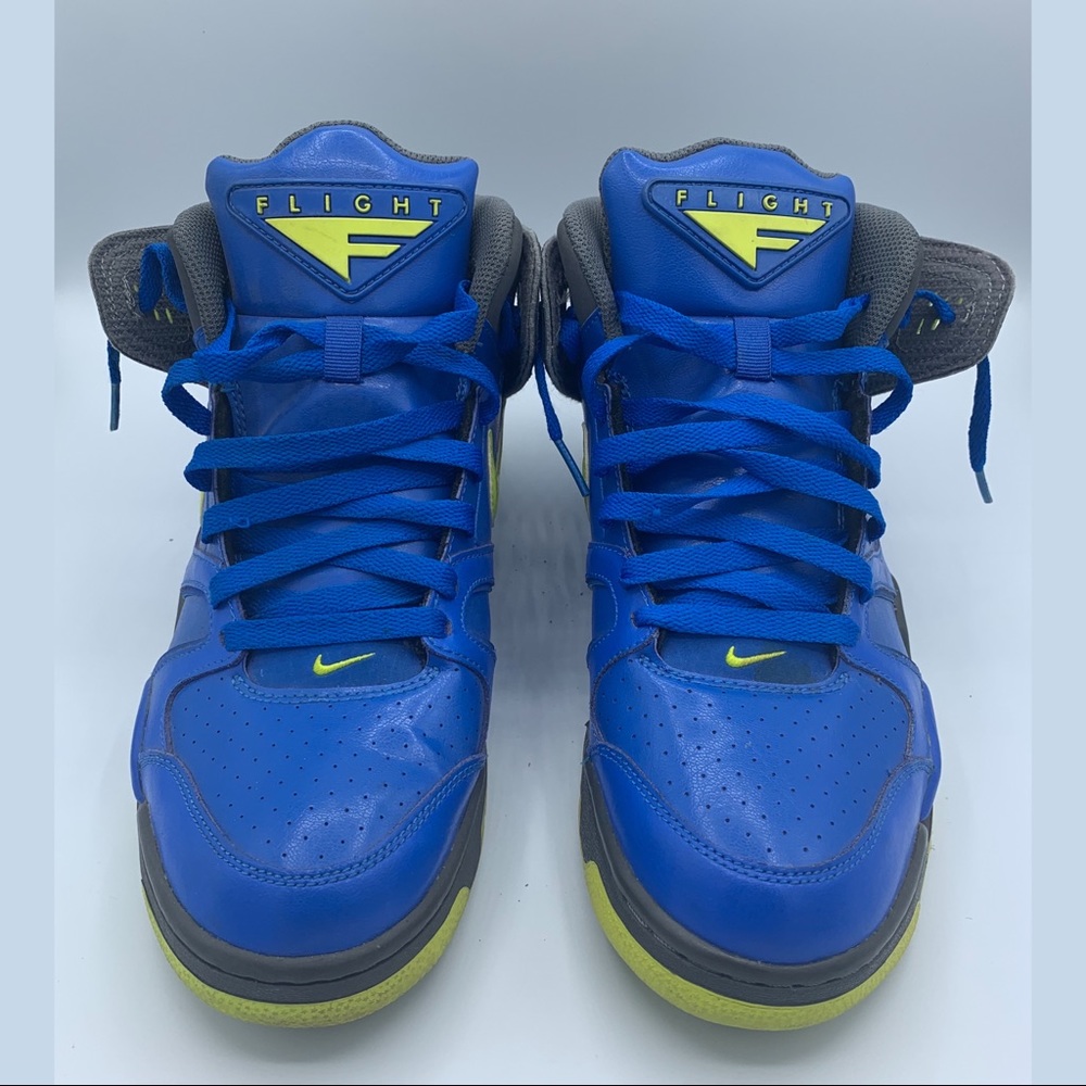Nike Air Flight Falcon Soar Blue Green Size 10.5